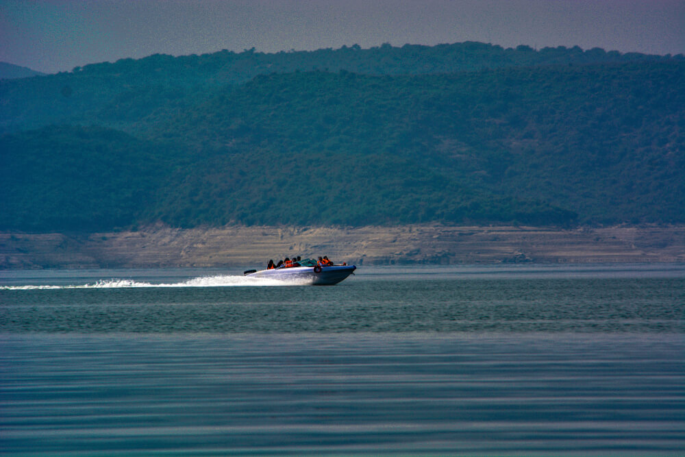 Mangla Dam boating