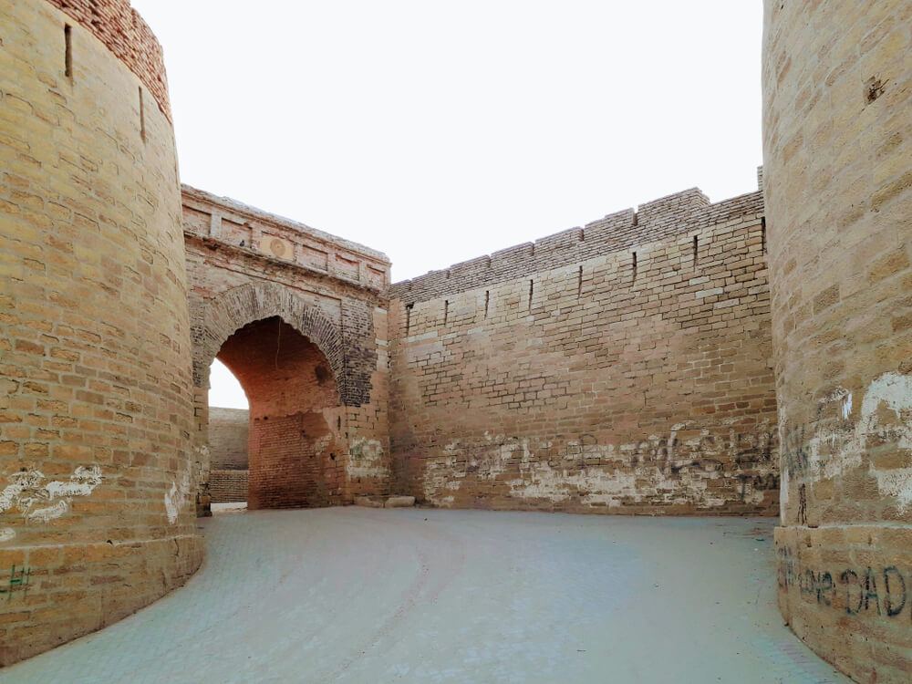 Inside of Umerkot Fort in Pakistan