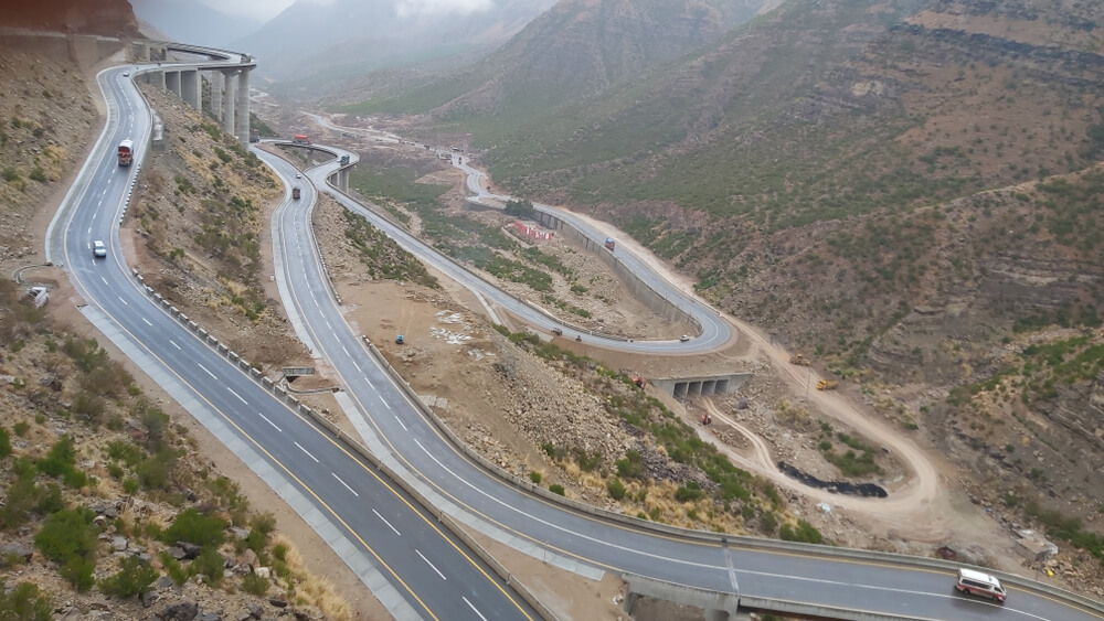 Roads near Fort Munro