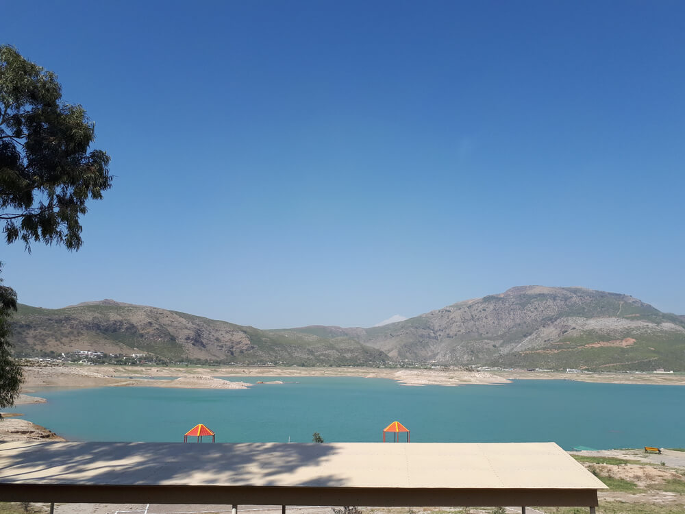 Khanpur Dam lake