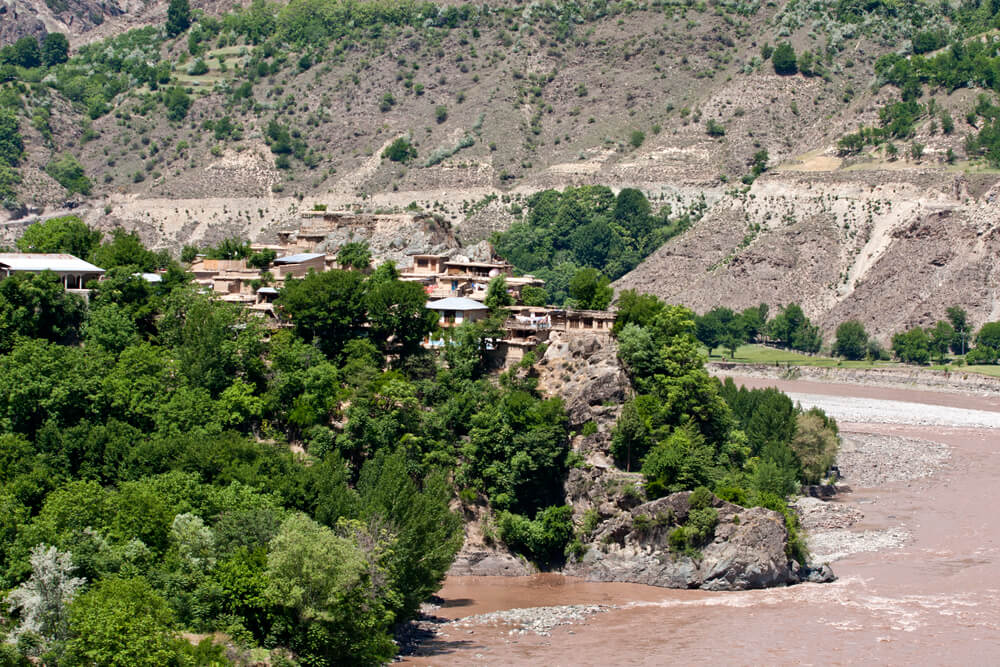 Drosh Fort in Pakistan.