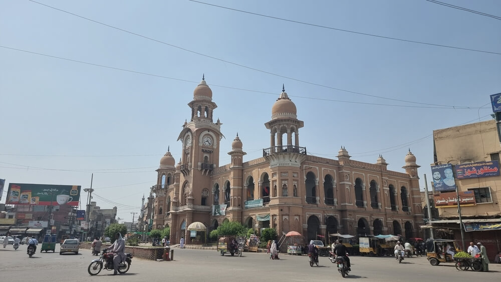 City view of the Multan Fort