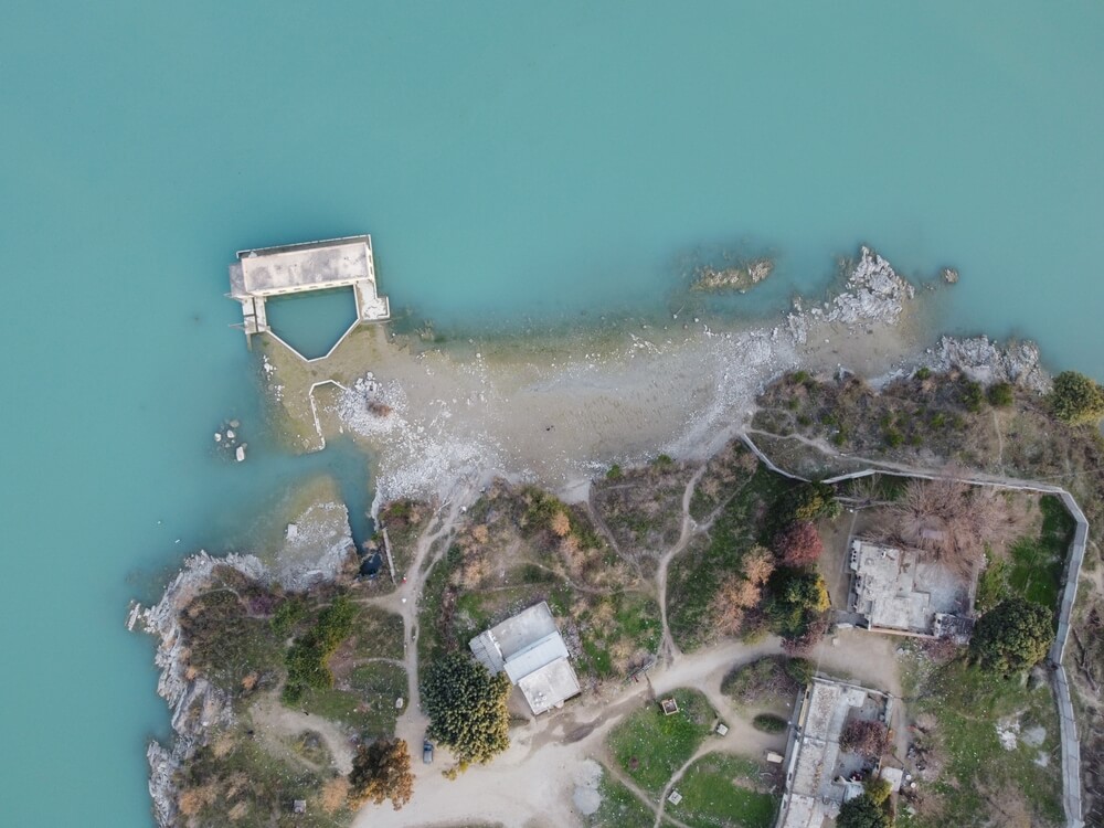 topview of Tarbela Dam