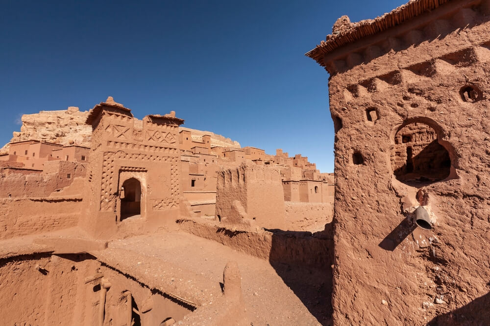 Close up view of Satghara Fort in Pakistan