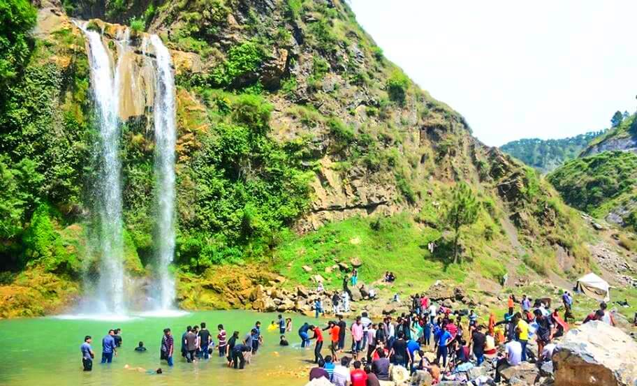 neela sandh waterfall