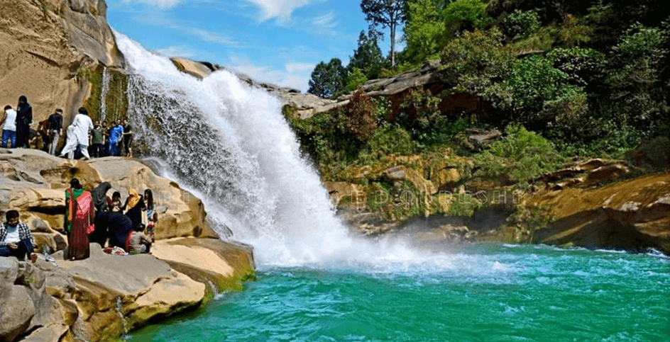 Amra Sawan waterfall