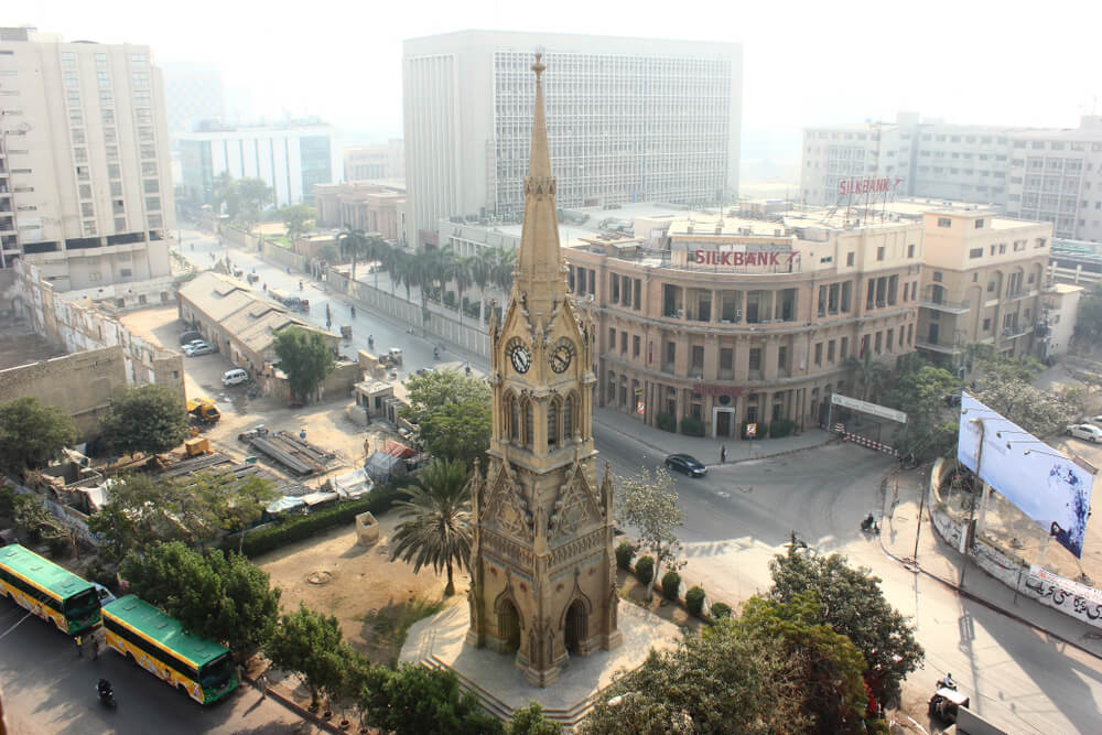 Clock Tower Merewether Karachi